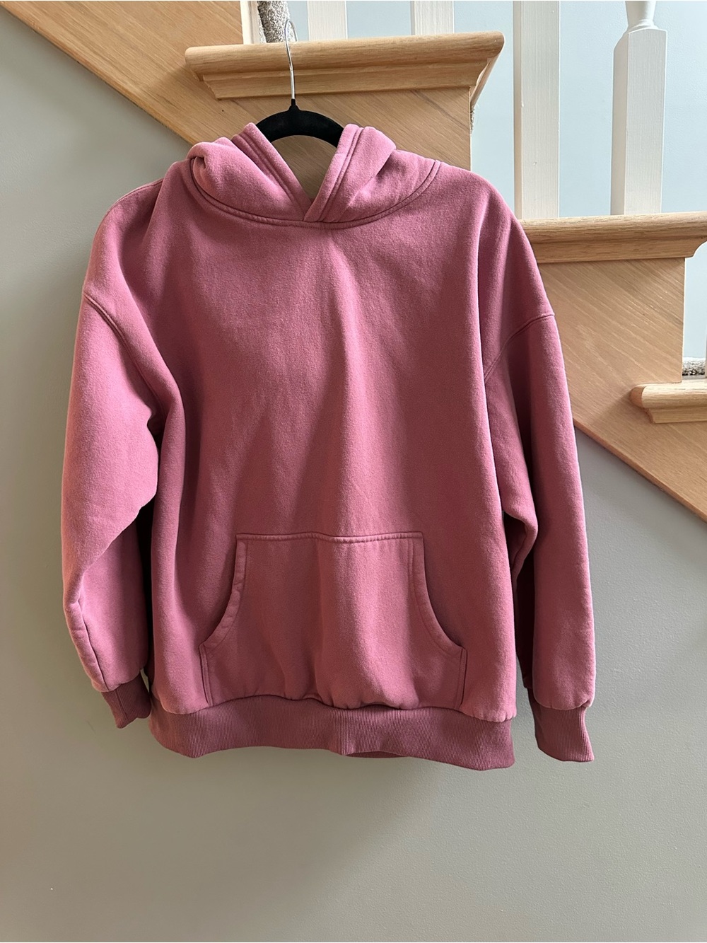 Trendy Queen Plush-Lined Pink Hoodie